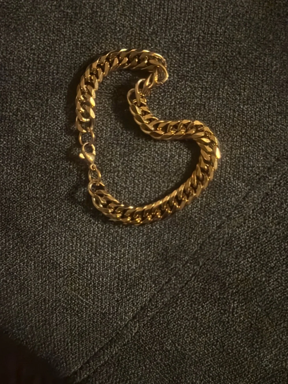 Gold Plated Cuban Link Bracelet — 6mm